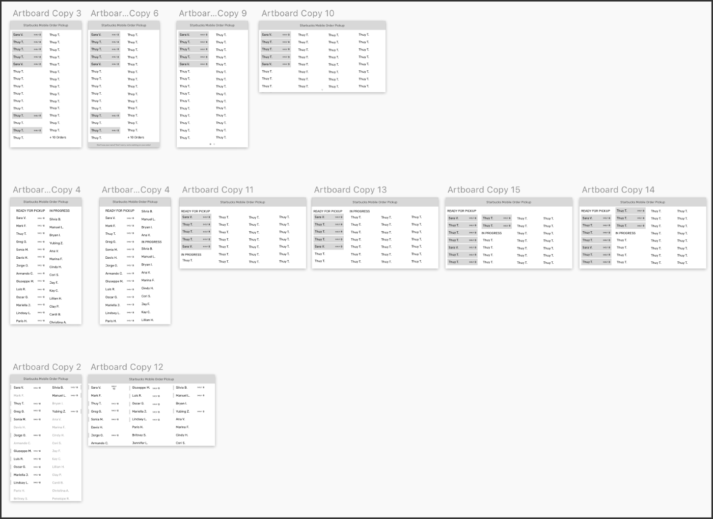 Wireframes